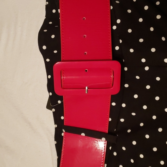 Torrid poke dot ponte leggings - Picture 3 of 6